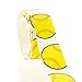 7/8" Yellow Softball Grosgrain Ribbon 5 Yard