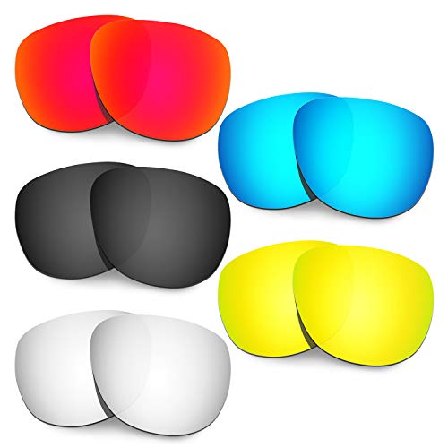Verre de rechange Oakley Crossrange R noir lentille pour lunettes de soleil protection soleil