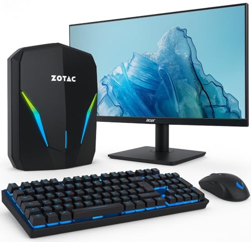 shinobee Z0TAC High End Gaming PC Set Intel Core i7 9750 12 Threads 4.50GHz - GeForce RTX 2070 8 GB - 32 GB DDR4-1 TB NVME SSD - Windows 11-27-TFT - WLAN - Gamer PC Computer Rechner - #8332