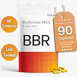 Berberine Supplement 90 Capsules, Flexible Dosage 500mg - 1000mg - 1500mg | 98% Pure Berberine HCL Clean High Strength | Blood Sugar Support, AMPK Metabolism, Heart & Gut Health, Vegan Non-GMO Vit&Me - Image 5