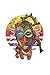 Gato vudú: Din A5 Voodoo Notebook Shaman regalo con 120 páginas