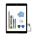 Zentop Black IPad Air 1st Generation Touch Screen Digitizer Glass Replacement Modle A1474 A1475 A1476 with Home Button,Camera Holder,Preinstalled Adhesive,Tool Kit.
