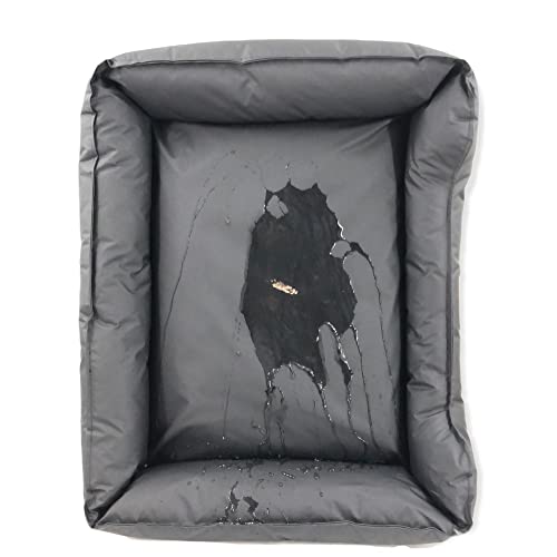 Cama Impermeável Para Cachorro Gato Médio Cor:Preta