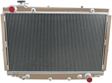 4 Row Aluminum Radiator For 1995-1998 Toyota Land Cruiser HDJ80 SUV 4.2 TD 24V