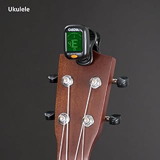 CASCHA HH 2018 Clip on Tuner – Accordeur Chromatique pour Ukulélé Guitare, Basse, Noir - Les Beatles, Paul McCartney, John Lennon, RIngo Starr, George Harrison CASCHA HH 2018 Clip on Tuner - Accordeur Chromatique pour Ukulélé Guitare, Basse, Noir – Image 7