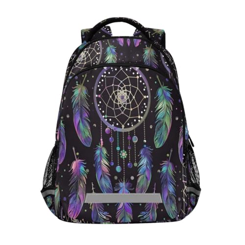 Sac d'école attrape-rêves violet le cadeau parfait pour la rentrée des étudiants