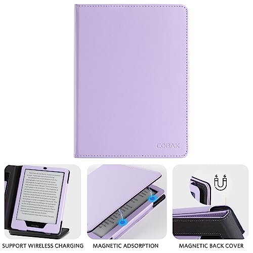 Image of CoBak Case with Stand for Kindle Paperwhite -with Auto Sleep Wake, Card Slot, Hand Strap Feature - Fits Kindle Paperwhite 11th Generation 6.8 inch Signature Edition 2021 Released