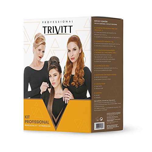 Itallian Trivitt Kit Profissional Hidratação E Cauterização