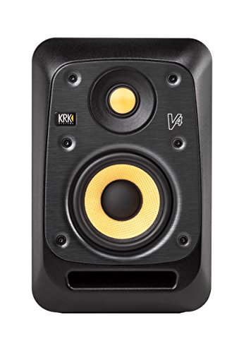 Krk V4 Series 4 4" 2-Way Powered Studio Reference Monitor, Black #TOP18