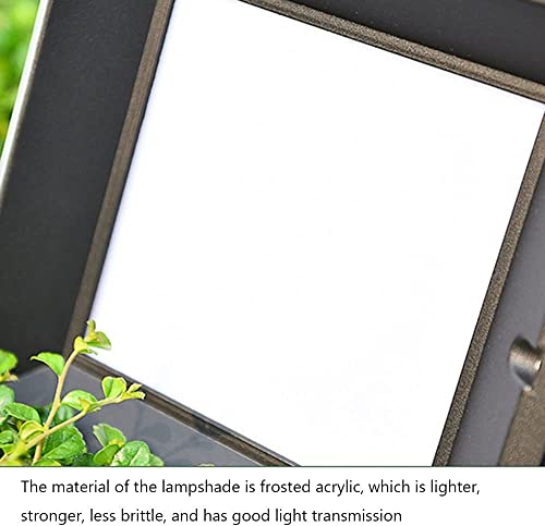Éclairage extérieur IP65 WQHPLMD borne noire résistante aux intempéries - 7
