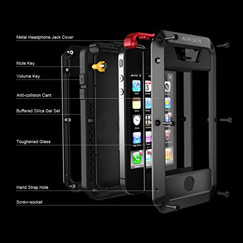 Aursen® - Custodia sottile e impermeabile, per