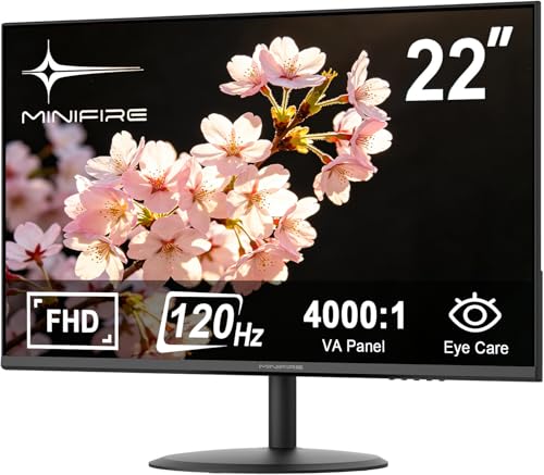 Minifire 22 Zoll Business Computer Monitor, Desktop Monitor