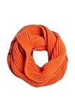 Logo-Knopf ESPRIT Loop-Schal in Rippstrick-Design