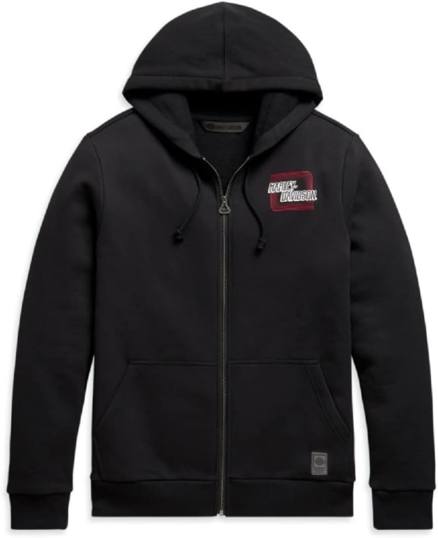 Harley-Davidson® Men's Retro Outline Hoodie - Slim Fit, 99097-20VH
