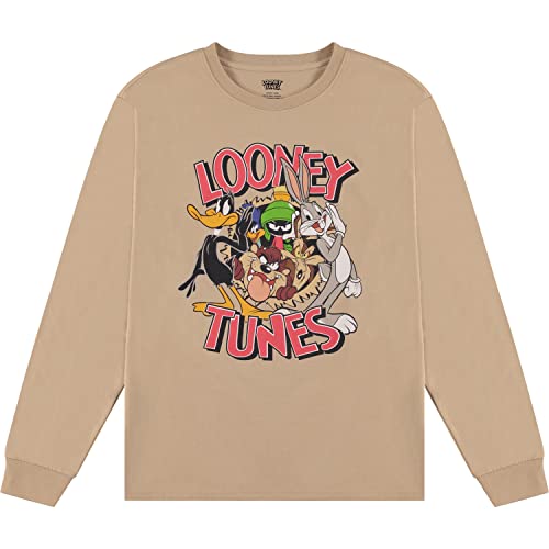 Amazon.com: LOONEY TUNES Mens Classic Shirt Marvin Long Sleeve Tee