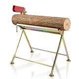 Pour tronçonneuses de 18 à 20 pouces : idéal comme chevalet de sciage pour tronçonneuses et accessoires professionnels, compatible avec les tronçonneuses de 18 à 20