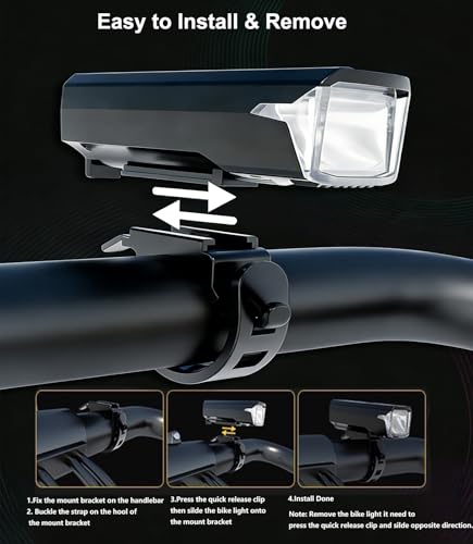 USB-C Recharge Bike Headlight