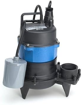 Goulds - Goulds .5 HP 1 Phase 115V Sewage Pump w/10 Cord & Float