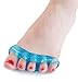 DR. JK- ToePal Gel Toe Separator, 2 Pairs, Toe Spacers, Toe Straightener, Hammer Toe Straightener, Toe Spreader, Toe Stretcher, Toe Corrector for Women and Men, Bunion Corrector, Mother's Day Gift