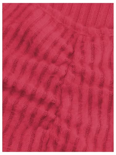 SOLY HUX Girl's Crop Tops Y2K Long Sleeve T Shirts Cute Ruched V Neck Tees Casual Fitted Asymmetrical Tops3