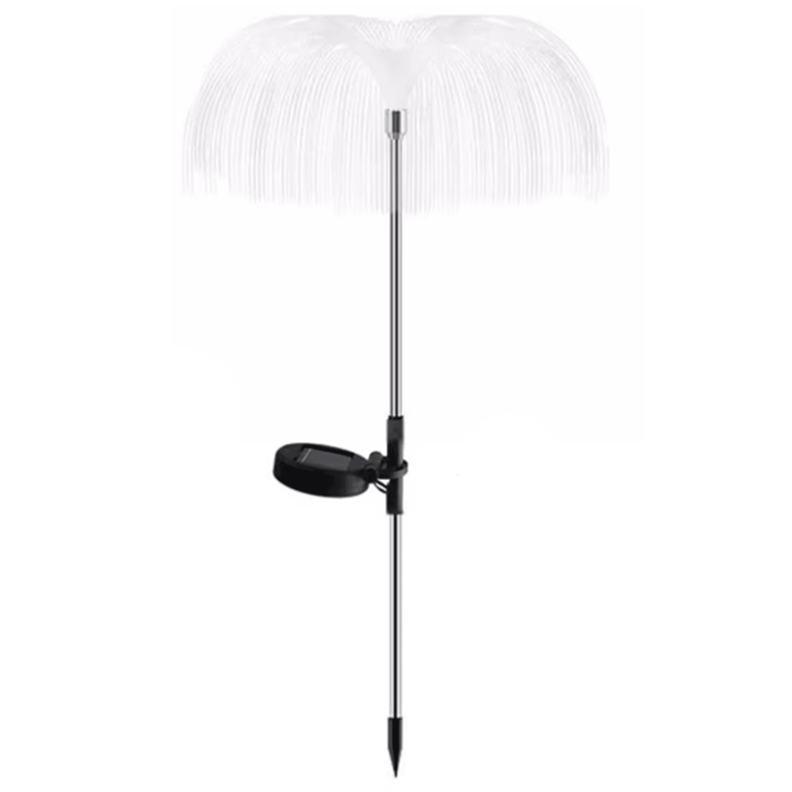 Glowster Solar LED Lawn Atmosphere Light Stainless Steel Jellyfish 6500K