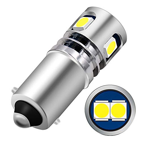 Bombillas LED Blancas BA9 BA9S 4 Piezas para Auto miniatura 3