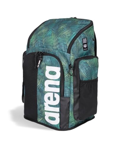 Image of ARENA Spiky III Backpack 45 Swimming Athlete Sports Gym Rucksack Large Training Gear Equipment Swim Bag for Men and Women, 45 Liters, Team Energy Green