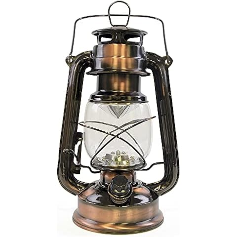 HomeLife Nebraska Copper LED Storm Lamp Cover
