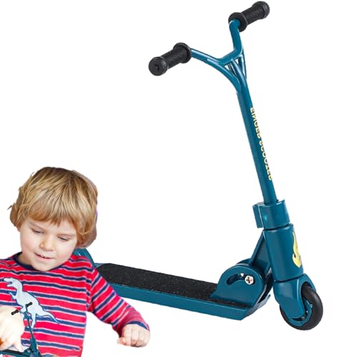 Zunishaone Scooter Deportivo para Dedos - Mini Juguete de Rueda elástica ABS, monopatín Duradero con la Punta del Dedo niños, cumpleaños, Juego con diapasón, diversión en el es