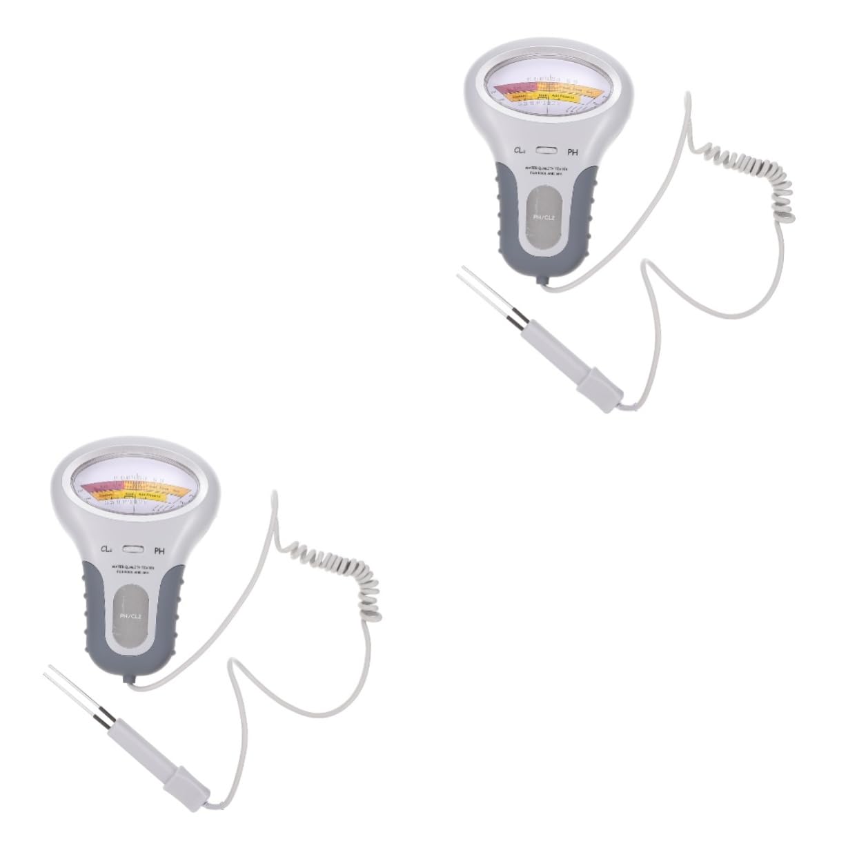 VANZACK 2piezas Tester De De Agua De Piscina Ph Portátil Medidor Digital De Ph y Precisión De Agua y De Usar y