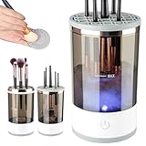 メイクブラシ クリーナー メイクブラシ洗浄機 3in1 電動 メイク ブラシ洗浄 洗浄剤使いOK メイク用品 メイクグッズ コスメ メイクブラシクリーナー 化粧筆 メイク筆 洗濯 洗う ブラシお手入れ