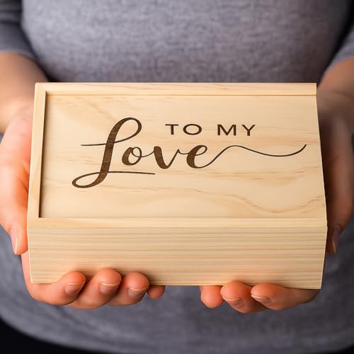 Koyal Wholesale Love Letter Keepsake Box Engraved...
