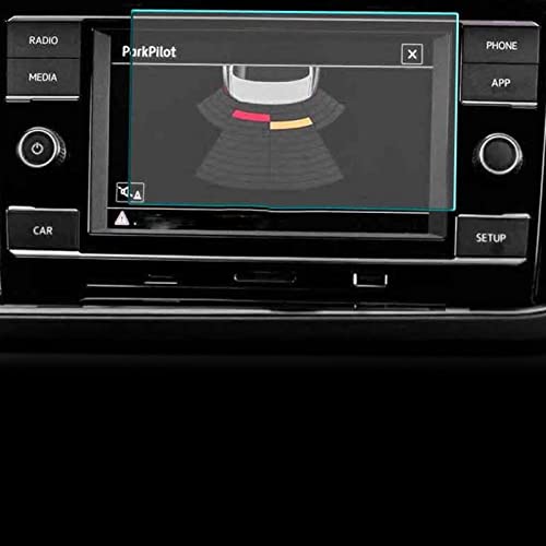 Verre trempé pour VW Virtus 2019 écran tactile 6,5 pouces de radio protection