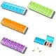 4er-Pack Tablettenbox 7 Tage,Pillendose 7 Tage Medikamententeiler,Vitamin Tablettenbox 7 Tage Klein,Pillen-Organizer,Medikamentenaufbewahrung Pillenbox 7 Tage,Geeignet FüR Die Aufbewahrung Tragbarer