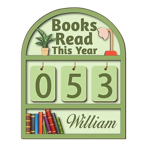 Wall Mounted Counter with Clear Display for Date Tracking and Sustainable Wood in Workplaces Space Saving Calendar