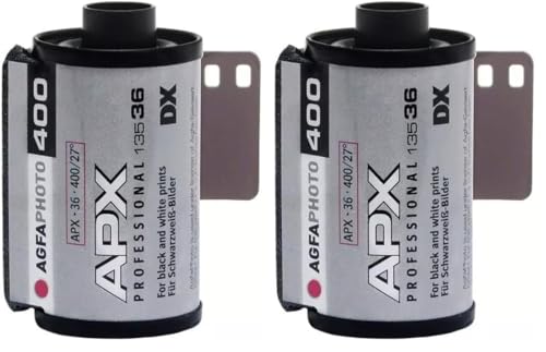 Agfaphoto APX Pan 400 Pellicule 135/36 (Lot de 2)