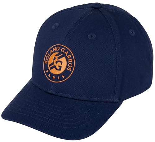 Casquette Roland Garros enfant en coton avec fermeture réglable et visière courbe