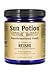 Reishi Mushroom Powder 100g by Sun Potion - Adaptogenic Superfood, Certified Organic, Pure Ganoderma Lucidum Ling Zhi, Immune Booster, Vegan Herbal Supplement, and Adaptogen