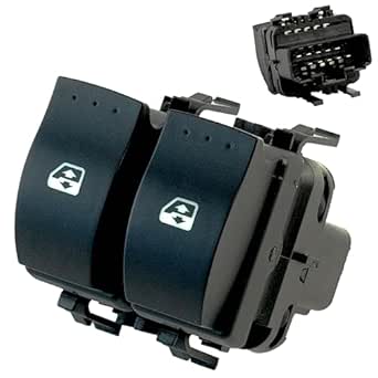 Bouton Leve-Vitre YAOPEI Pour Renault Megane 2 Et Trafic 2 - Compatible Référence OEM 8200315034