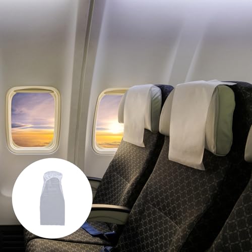 Funda de asiento de avión y coche desechable para viajes higiénicos y traslados cómodos 4