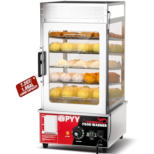 PYY 5-Layer Stainless Steel Bun Steamer