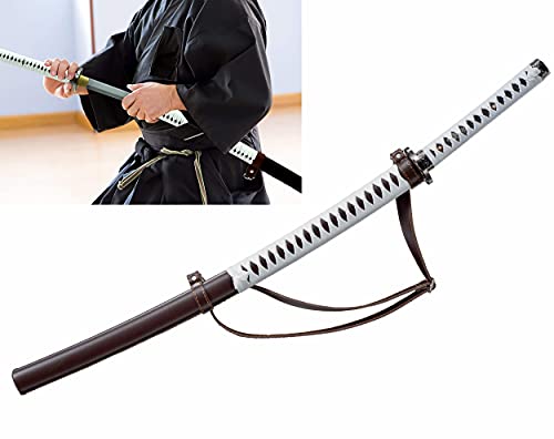 Full Functional Real Sharp Handmade The Walking Dead Michonne's Katana Sword Clay Tempered Blade 40-Inchs Samurai Sword