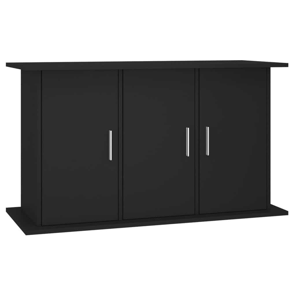 Toshilian Meuble pour Aquarium, Support pour Aquarium Meuble pour Aquariophilie Support pour aquarium noir 101x41x58 cm bois d'ingénierie