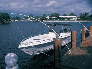 AMRT-MW-140 14 ft. / 24 to 28ft / 5000-10000lbs Mooring Whips Fixed Angle Base
