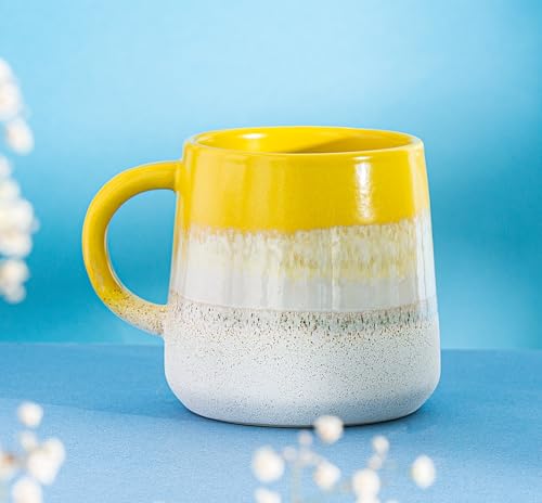 Sass & Belle Mojave Glaze Yellow Mug