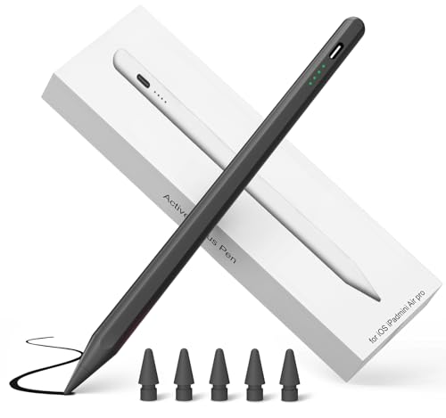 iPad�p�u���b�N�X�^�C���X�y���AApple iPad Pencil�A��̂Ђ烊�W�F�N�V�����A�`���g���x�A2018-2023 Apple iPad Pro 11/12.9�C���`�AiPad 6-10�AiPad Air 3/4/5�AiPad Mini 5/6�p