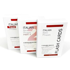 Pat’s Flash Cards 150 Essential Italian Phrases Bundle