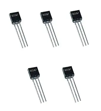 Robotbanao 5 Pcs BC547 BC 547 NPN TO 92 General Purpose Transistor