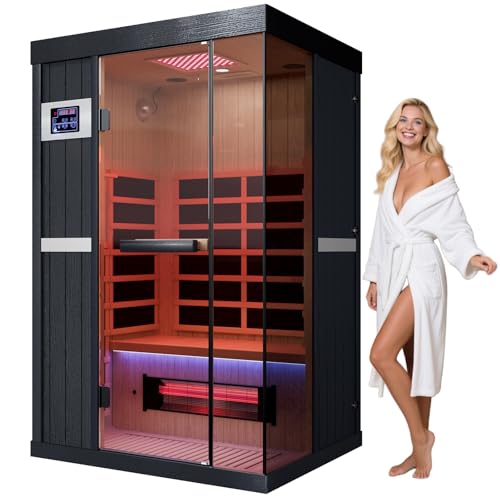 OnxyEdge 2-Person Full Spectrum Sauna, 1990W - 120V, 12 *