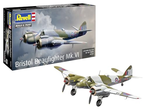 Revell 03767 Bristol Beaufighter Mk. VI 1:48 Scale - Unbuilt/Unpainted Plastic Model Kit